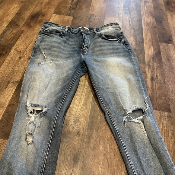 Kancan Distressed Skinny Jeans sz 29 - Picture 2 of 6
